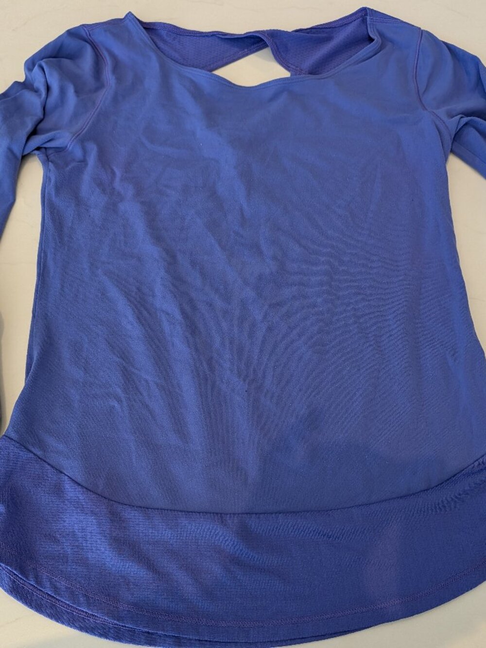 Lucy Purple Long Sleeve Athletic Shirt Small EUC